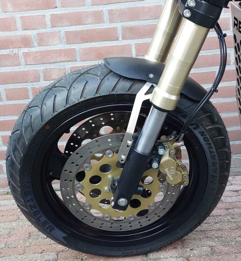 Front fender Ducati Monster 400, 600, 750, 900 '93-'00 – Raw Metal