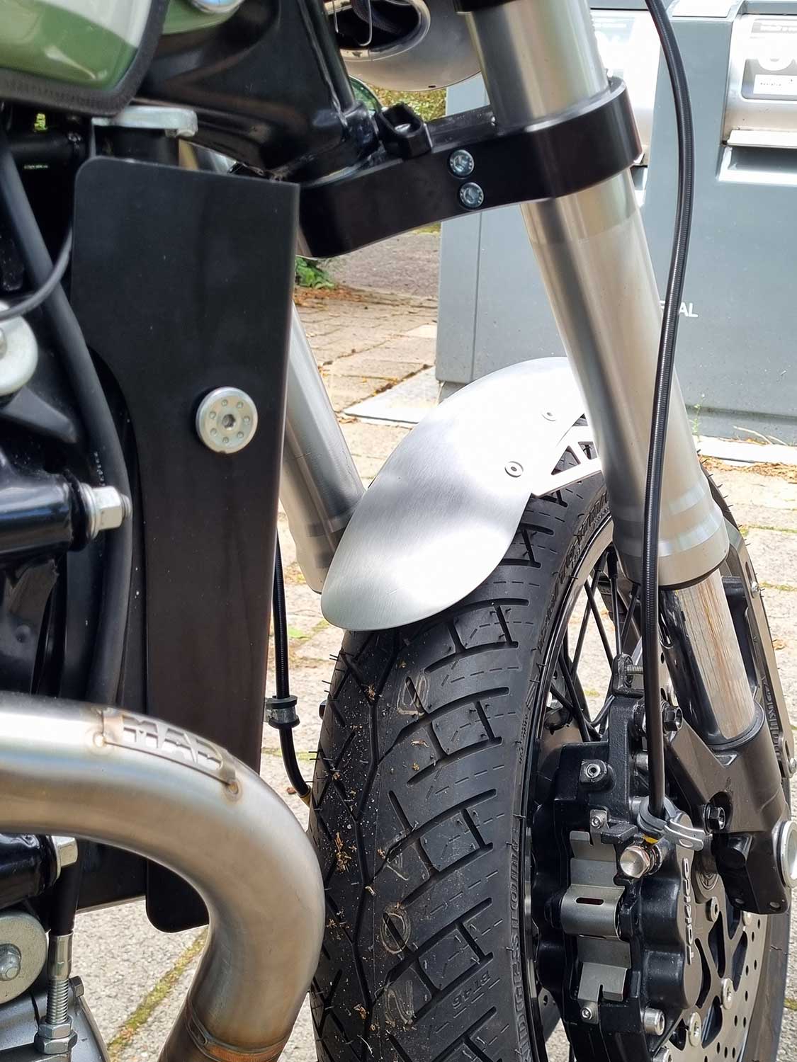 Front fender for Hayabusa Fork conversion '99-'07 – Raw Metal Racers