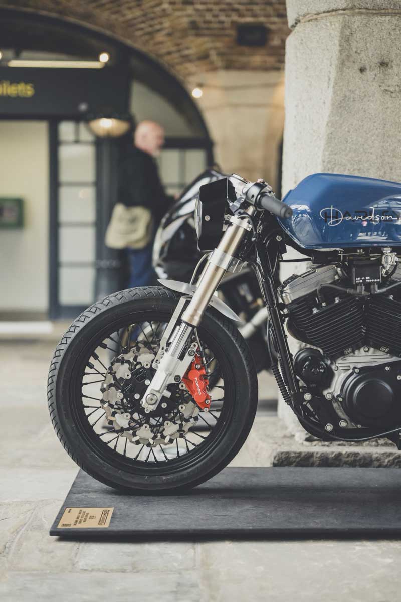 Aluminium Front fender for ZX-12R Fork conversion – Raw