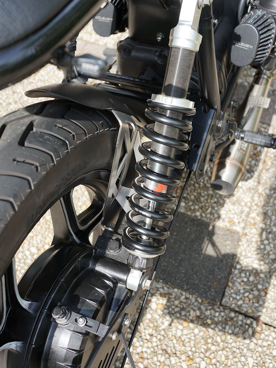 BMW R-series Rear fender - Monolever and Twin Shock – Raw Metal Racers